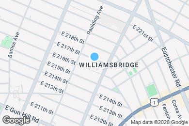 Map image of the property - 1038 E 217th St