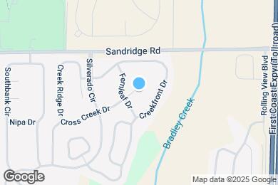 Map image of the property - 2727 Cross Creek Dr