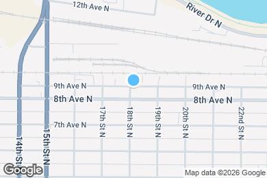 Map image of the property - 811 18th St N