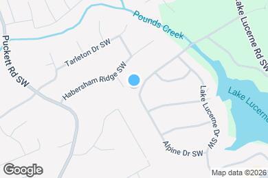 Map image of the property - 4807 Alpine Dr SW