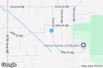 Map image of the property - 4814 72nd Dr NE