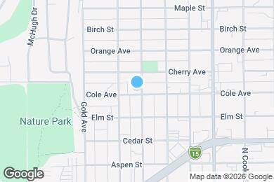 Map image of the property - 2400 Columbia Ave