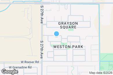 Map image of the property - 2601 W Spencer Run