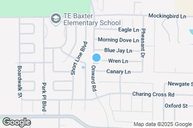 Map image of the property - 3002 Wren Ln