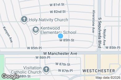 Map image of the property - 6470 W 85th Pl