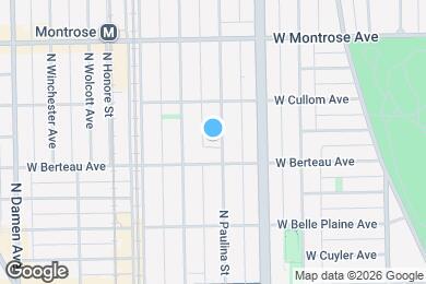 Map image of the property - 4220 N Paulina St