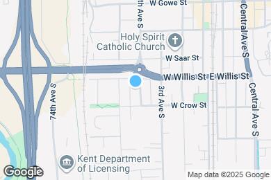 Map image of the property - 517 4th Ave S