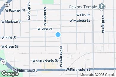 Map image of the property - 917 W King St