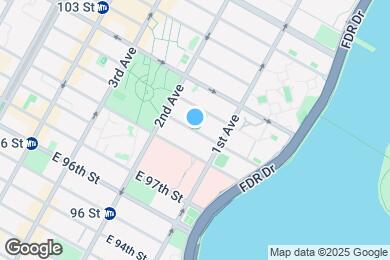 Map image of the property - 335 E 100th St