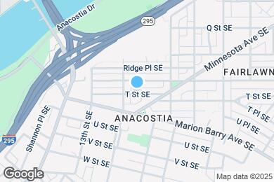 Map image of the property - 1414 T St SE