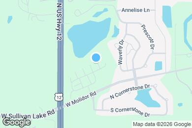 Map image of the property - 445 Red Oak Cir