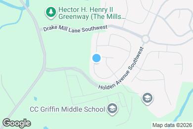 Map image of the property - 1695 Scarbrough Cir SW