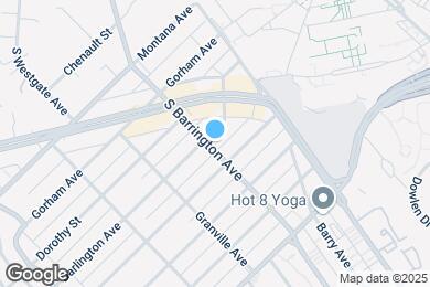 Map image of the property - 954 S Barrington Ave