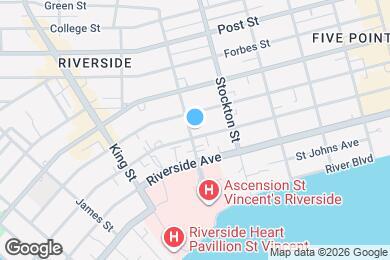 Map image of the property - 2545 Oak St