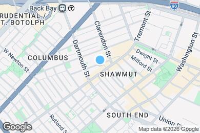Map image of the property - 26 Montgomery St