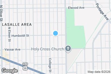 Map image of the property - 1145 N Adams St