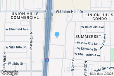 Map image of the property - 14 W Villa Rita Dr