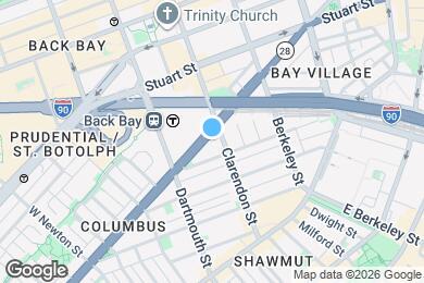 Map image of the property - 286 Columbus Ave