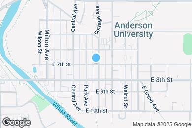 Map image of the property - 832 E 7th St