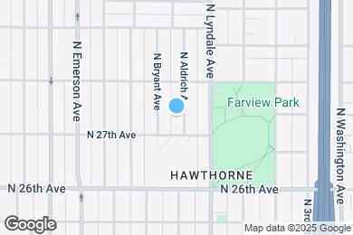 Map image of the property - 2717 Aldrich Ave N