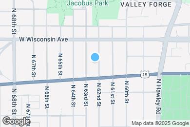 Map image of the property - 541 N 62nd St