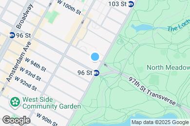 Map image of the property - 372 Central Park West