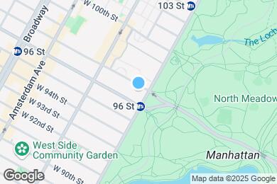 Map image of the property - 392 Central Park West