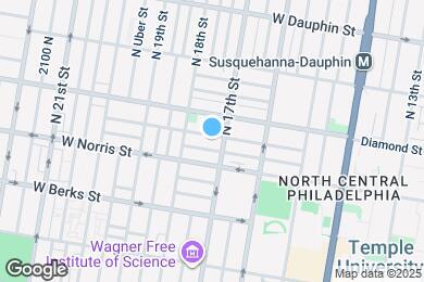 Map image of the property - 1706 Fontain St