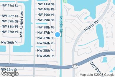 Map image of the property - 3680 NW 113th Ave