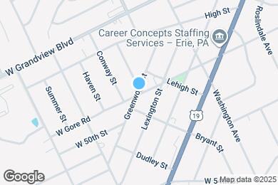 Map image of the property - 4935 Greenwood St