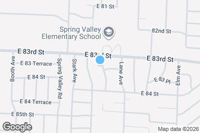 Map image of the property - 8304 Hunter