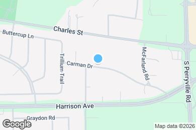 Map image of the property - 6610 Carman Dr