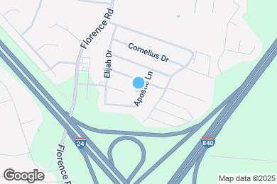 Map image of the property - 2721 Apostle Ln