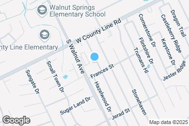 Map image of the property - 2066 Bentwood Dr