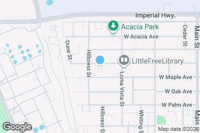 Map image of the property - 654 W Sycamore Ave
