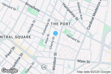 Map image of the property - 132 Cherry St