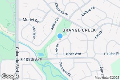 Map image of the property - 10935 Birch Dr