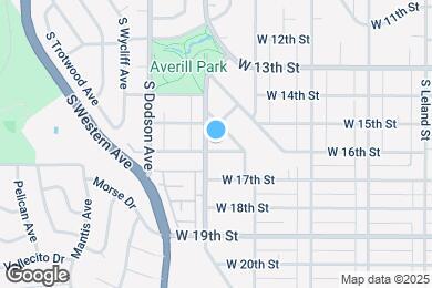 Map image of the property - 1432 W 16th St