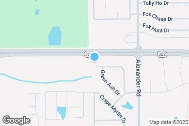 Map image of the property - 9840 White Poplar Dr