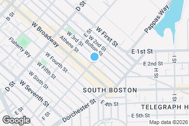 Map image of the property - 163 F St