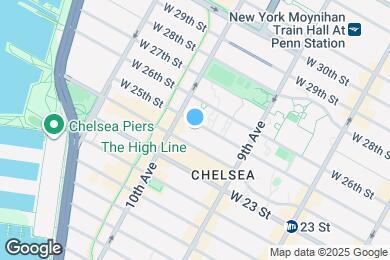 Map image of the property - 448 W 25th St