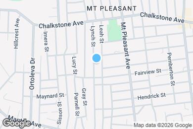 Map image of the property - 158 Lynch St