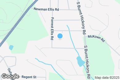 Map image of the property - 1325 Oak Terrace