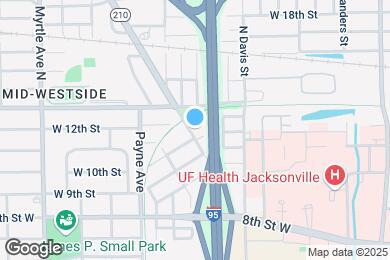 Map image of the property - 2117 Moncrief Rd