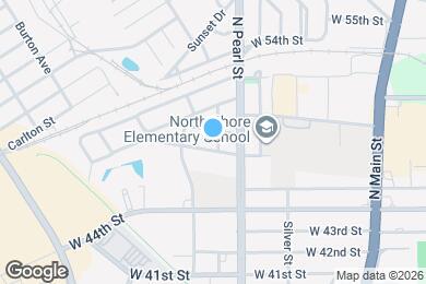 Map image of the property - 5610 Perry St