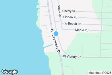 Map image of the property - 4504 N Lakeshore Dr