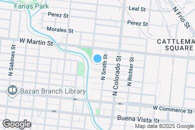 Map image of the property - 1712 W Salinas