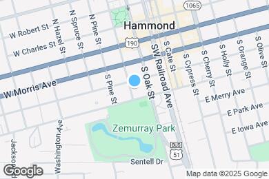 Map image of the property - 305 S Magnolia St