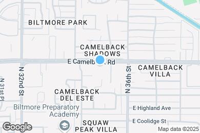 Map image of the property - Townhomes at Biltmore