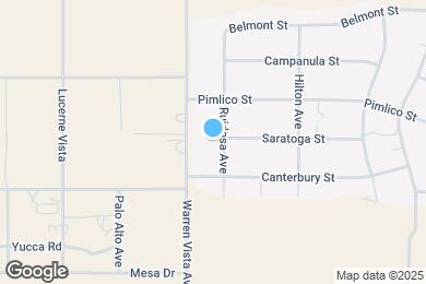 Map image of the property - 3800 Ruidosa Ave